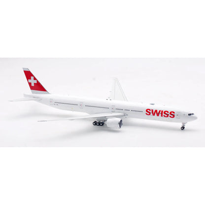 B-773-JNL Alloy Collectible Plane Gift B-Models 1:200 SWISS INTERNATIONAL Boeing B777-300 Diecast Aircraft Jet Model HB-JNL