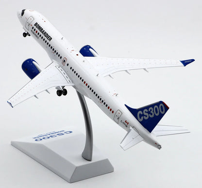 LH2276 Alloy Collectible Plane Gift JC Wings 1:200 Bombardier Aerospace Airbus A220-300 Diecast Aircraft Jet Model C-FFDK