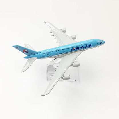 16CM Airplane Model Airbus Series Solid Alloy Simulation Aircraft Model Toy