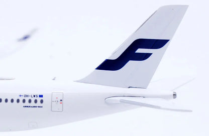 XX40174 Alloy Collectible Plane Gift JC Wings 1:400 Finnair Airbus A350-900XWB Diecast Aircraft Jet Model OH-LWS With Stand