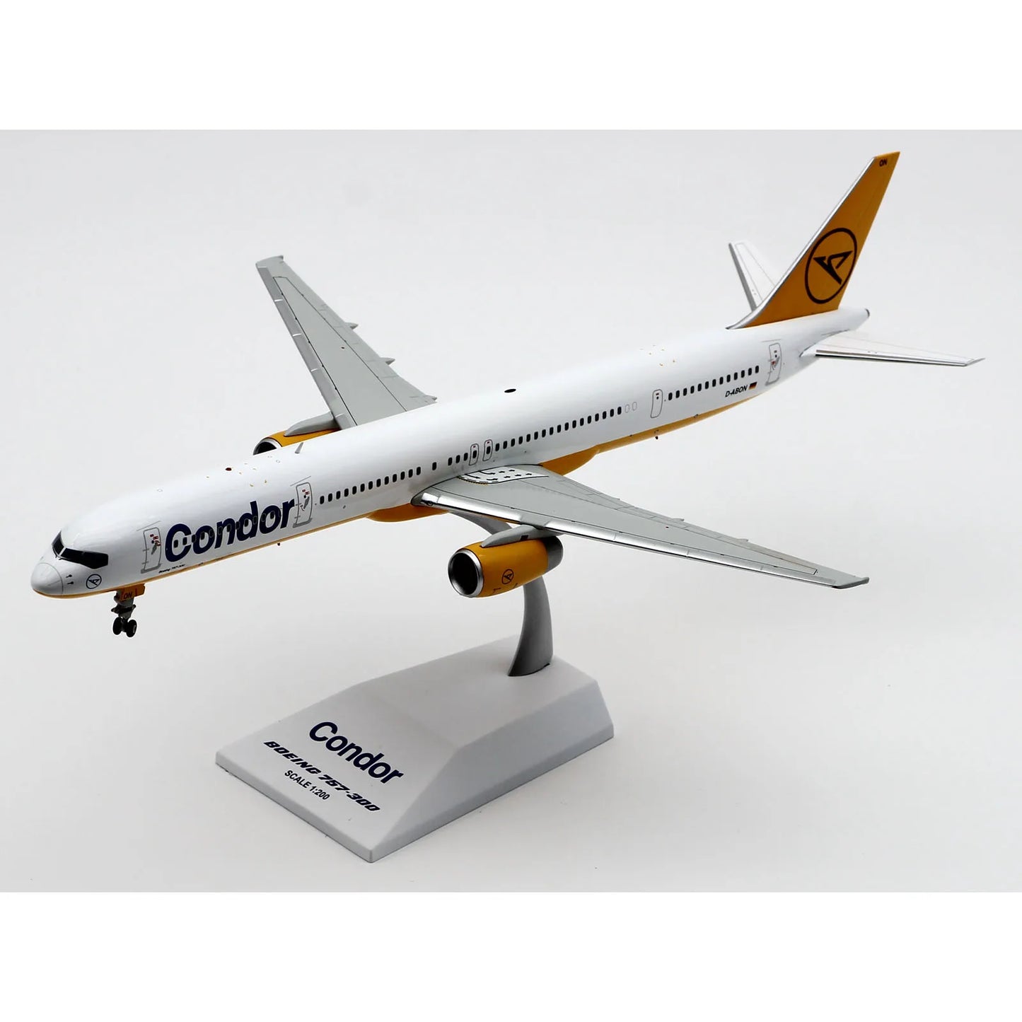 XX20336 Alloy Collectible Plane Gift JC Wings 1:200 CONDOR Airlines Boeing B757-300 Diecast Aircraft Jet Model D-ABON With Stand