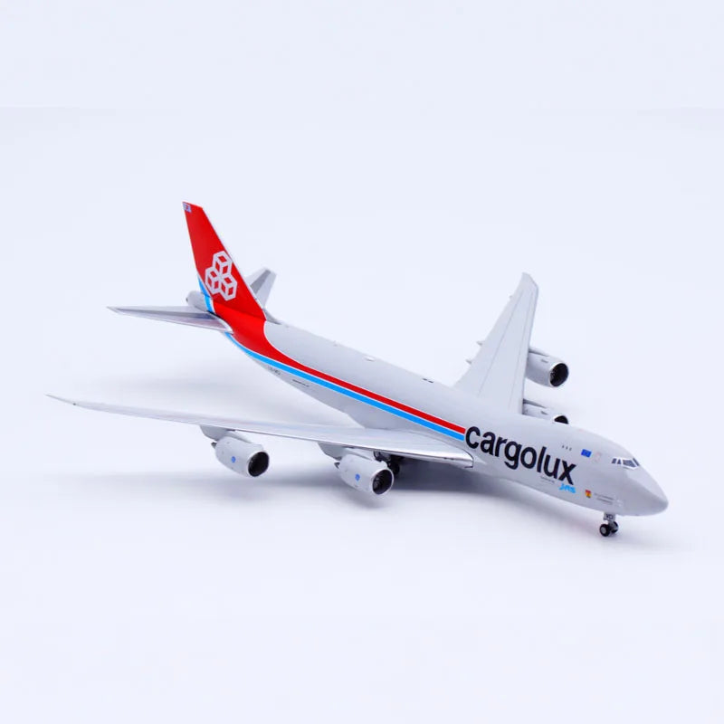 XX40155 Alloy Collectible Plane Gift JC Wings 1:400 Cargolux Airlines Boeing B747-8F Diecast Aircraft Model LX-VCI With Stand