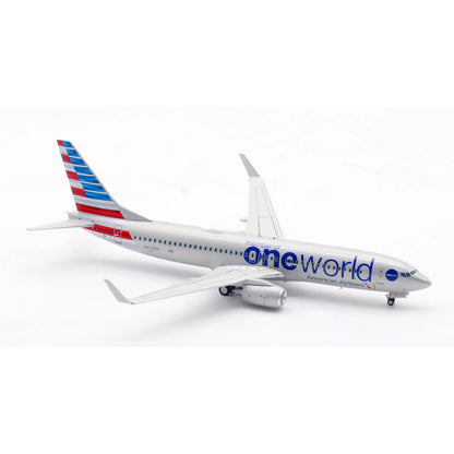 IF738AA0224 Alloy Collectible Plane Gift INFLIGHT 1:200 American Airlines Oneworld Boeing B737-800 Diecast Aircraft Model N837NN