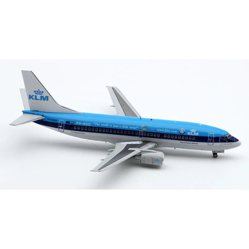 XX20139 Alloy Collectible Plane Gift JC Wings 1:200 KLM Royal Dutch Airlines Bird Boeing B737-300 Diecast Aircraft Model PH-BDD