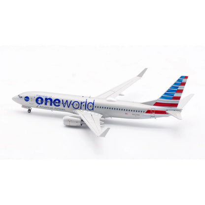 IF738AA0224 Alloy Collectible Plane Gift INFLIGHT 1:200 American Airlines Oneworld Boeing B737-800 Diecast Aircraft Model N837NN