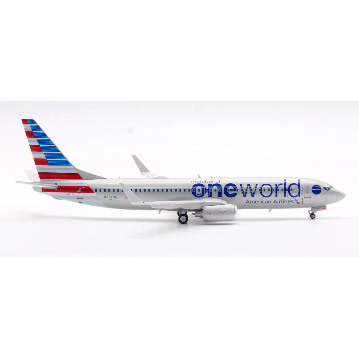 IF738AA0224 Alloy Collectible Plane Gift INFLIGHT 1:200 American Airlines Oneworld Boeing B737-800 Diecast Aircraft Model N837NN