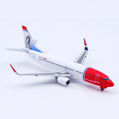 XX20177 Alloy Collectible Plane Gift JC Wings 1:200 Norwegian Air Shuttle Boeing B737-300 Diecast Aircraft Jet Model LN-KHA