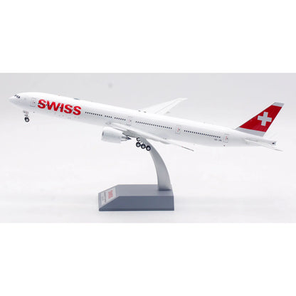 B-773-JNL Alloy Collectible Plane Gift B-Models 1:200 SWISS INTERNATIONAL Boeing B777-300 Diecast Aircraft Jet Model HB-JNL