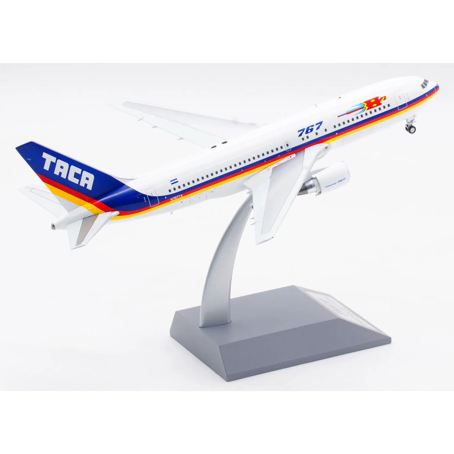 IF762TA0923 Alloy Collectible Plane Gift INFLIGHT 1:200 TACA Airlines Boeing B767-200 Diecast Aircraft Jet Model N767TA