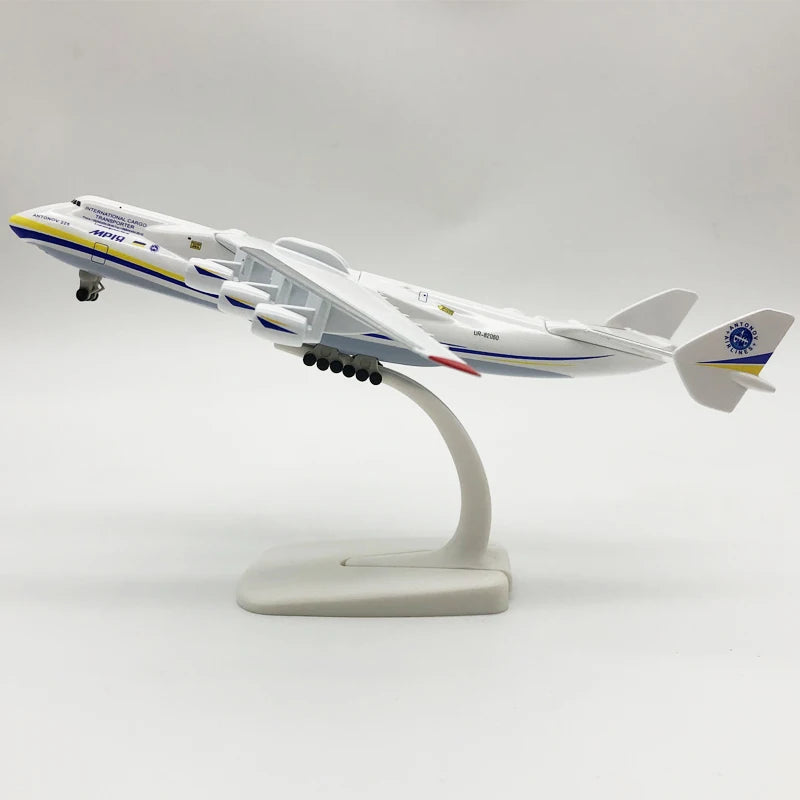 20cm Alloy Soviet Union Air ANTONOV 225 Airlines AN 225 An-225 Mriya WORLD BIGGEST CARGO Airplane Model Plane Diecast Aircraft