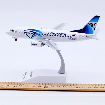 XX20247 Alloy Collectible Plane Gift JC Wings 1:200 Egyptair "StarAlliance" Boeing B737-500 Diecast Aircraft Jet Model SU-GBH