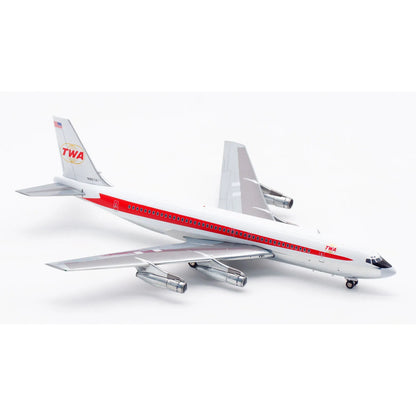 IF701TW0823P Alloy Collectible Plane Gift INFLIGHT 1:200 Trans World Airline TWA Boeing B707-100 Diecast Aircraft Model N86741