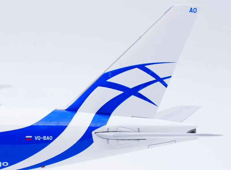 XX20054C Alloy Collectible Plane Gift JC Wings 1:200 Air Bridge Cargo Interactive Boeing B777F Diecast Aircraft Jet Model VQ-BAO