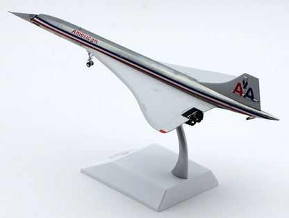 FX2001 Alloy Collectible Plane Gift JC Wings 1:200 American Airlines Aerospatiale Concorde Diecast Aircraft Jet Model N191AA