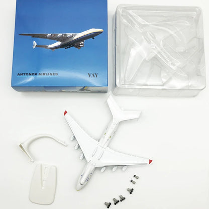 20cm Alloy Soviet Union Air ANTONOV 225 Airlines AN 225 An-225 Mriya WORLD BIGGEST CARGO Airplane Model Plane Diecast Aircraft