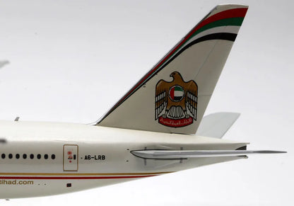 XX20317A Alloy Collectible Plane Gift JC Wings 1:200 Etihad Airways Boeing B777-200LR Diecast Aircraft Model A6-LRB Flaps Down