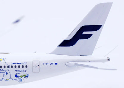 XX40144 Alloy Collectible Plane Gift JC Wings 1:400 Finnair "100th Anniversary" Airbus A350-900XWB Diecast Aircraft Model OH-LWP