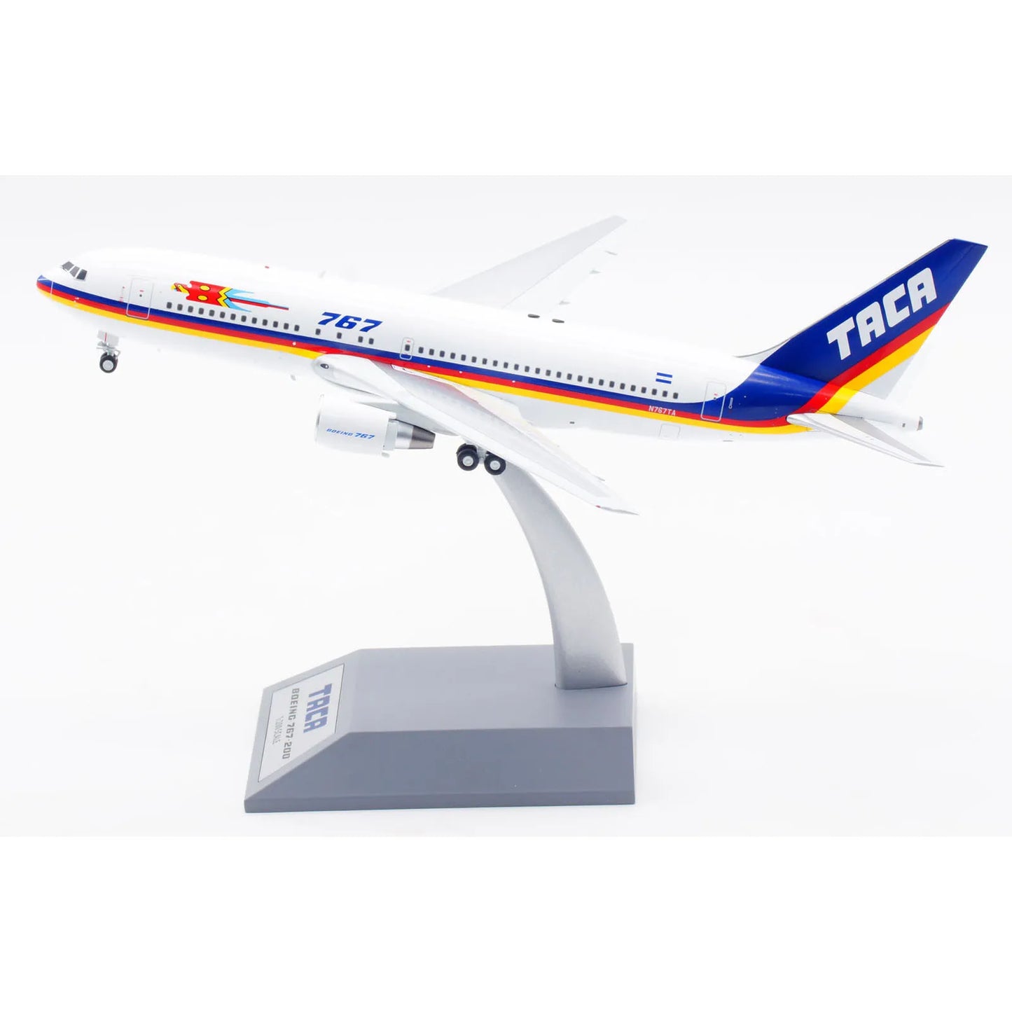 IF762TA0923 Alloy Collectible Plane Gift INFLIGHT 1:200 TACA Airlines Boeing B767-200 Diecast Aircraft Jet Model N767TA