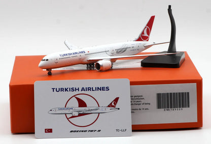 EW4789009 Alloy Collectible Plane Gift JC Wings 1:400 Turkish Airlines "Dreamliner" Boeing B787-9 Diecast Aircraft Model TC-LLF