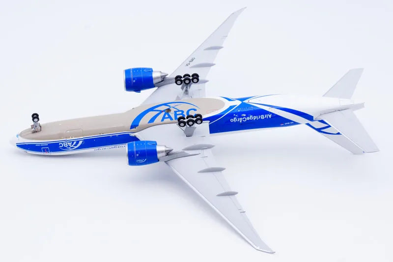 XX20054C Alloy Collectible Plane Gift JC Wings 1:200 Air Bridge Cargo Interactive Boeing B777F Diecast Aircraft Jet Model VQ-BAO