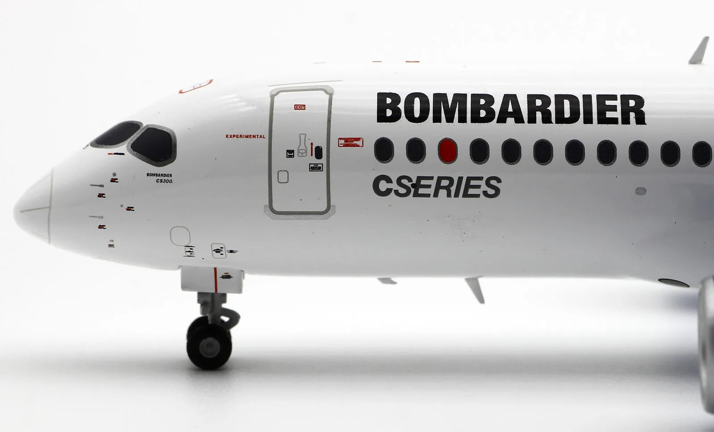 LH2276 Alloy Collectible Plane Gift JC Wings 1:200 Bombardier Aerospace Airbus A220-300 Diecast Aircraft Jet Model C-FFDK