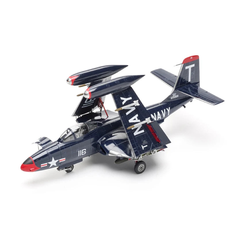 Kitty Hawk Assembled Aircraft Model Kit KH80131 American F2H-2 (P) Banshee Carrier Fighter 1/48