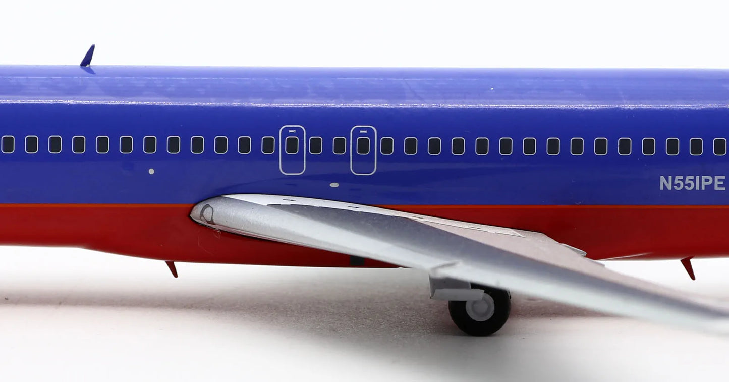 XX2393  Alloy Collectible Plane Gift JC Wings 1:200 Southwest Air Boeing B727-200 Diecast Aircraft Jet Model N551PE With Stand