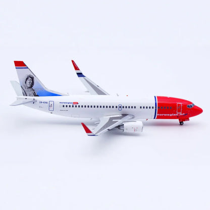 XX20177 Alloy Collectible Plane Gift JC Wings 1:200 Norwegian Air Shuttle Boeing B737-300 Diecast Aircraft Jet Model LN-KHA