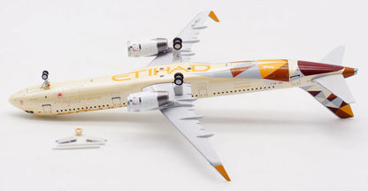 IF321EY1222 Alloy Collectible Plane Gift INFLIGHT 1:200 ETIHAD AIRWAYS Airbus A321 Diecast Aircraft Jet Model A6-AEJ With Stand