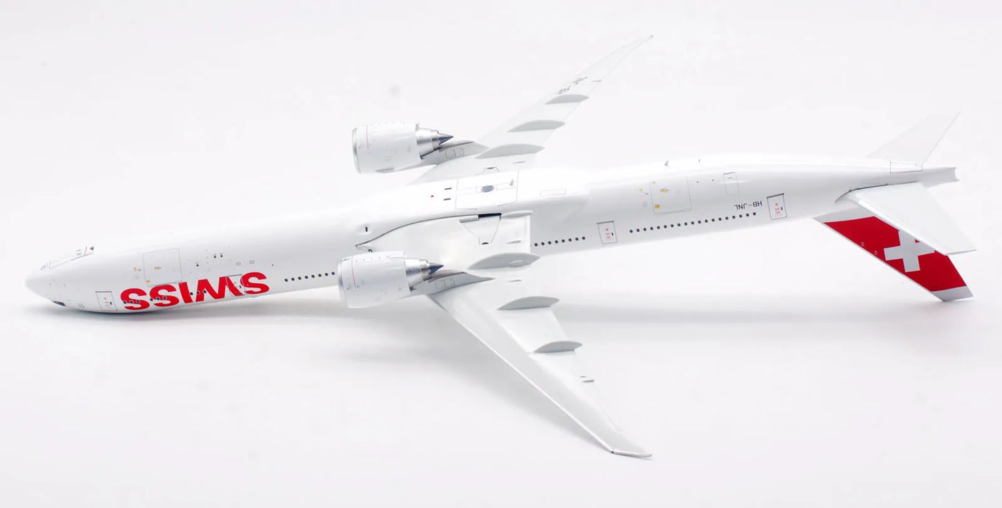 B-773-JNL Alloy Collectible Plane Gift B-Models 1:200 SWISS INTERNATIONAL Boeing B777-300 Diecast Aircraft Jet Model HB-JNL