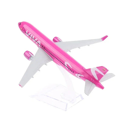 Columbia Airline A320 Aircraft Model 1:400 16cm Metal Aircraft Model Aviation Airbus Simulation Alloy Material Children's Toys