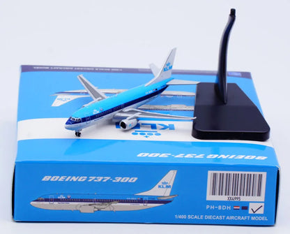 XX4995 Alloy Collectible Plane Gift JC Wings 1:400 Royal Dutch Airlines KLM Boeing B737-300 Diecast Aircraft Jet Model PH-BDH