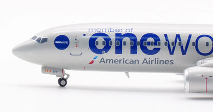 IF738AA0224 Alloy Collectible Plane Gift INFLIGHT 1:200 American Airlines Oneworld Boeing B737-800 Diecast Aircraft Model N837NN