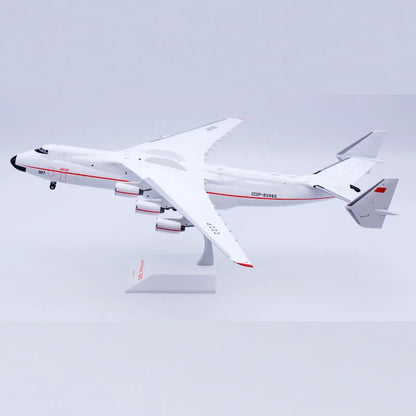 LH21225 Alloy Collectible Plane Gift JC Wings 1:200 Antonov AN-225 "Red Line" Diecast Aircraft Jet Model CCCP-82060  With Stand