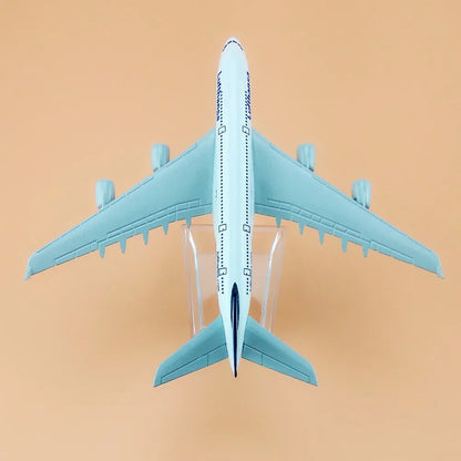 16cm Air Germany Lufthansa Airbus A380-800 380 Airways Airlines Metal Alloy Diecast Airplane Model Plane Aircraft KIds Toys