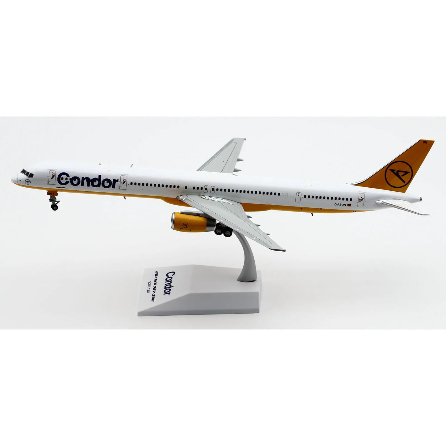 XX20336 Alloy Collectible Plane Gift JC Wings 1:200 CONDOR Airlines Boeing B757-300 Diecast Aircraft Jet Model D-ABON With Stand