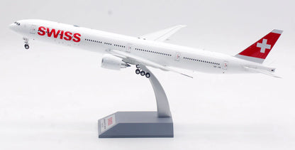 B-773-JNL Alloy Collectible Plane Gift B-Models 1:200 SWISS INTERNATIONAL Boeing B777-300 Diecast Aircraft Jet Model HB-JNL