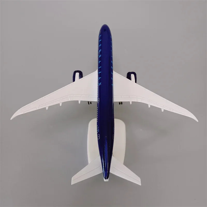 NEW 19cm Air Azerbaijan Airlines B787 Boeing 787 Airways Plane Model Alloy Metal Diecast Model Airplane Aircraft With Wheels