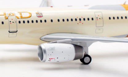 IF321EY1222 Alloy Collectible Plane Gift INFLIGHT 1:200 ETIHAD AIRWAYS Airbus A321 Diecast Aircraft Jet Model A6-AEJ With Stand