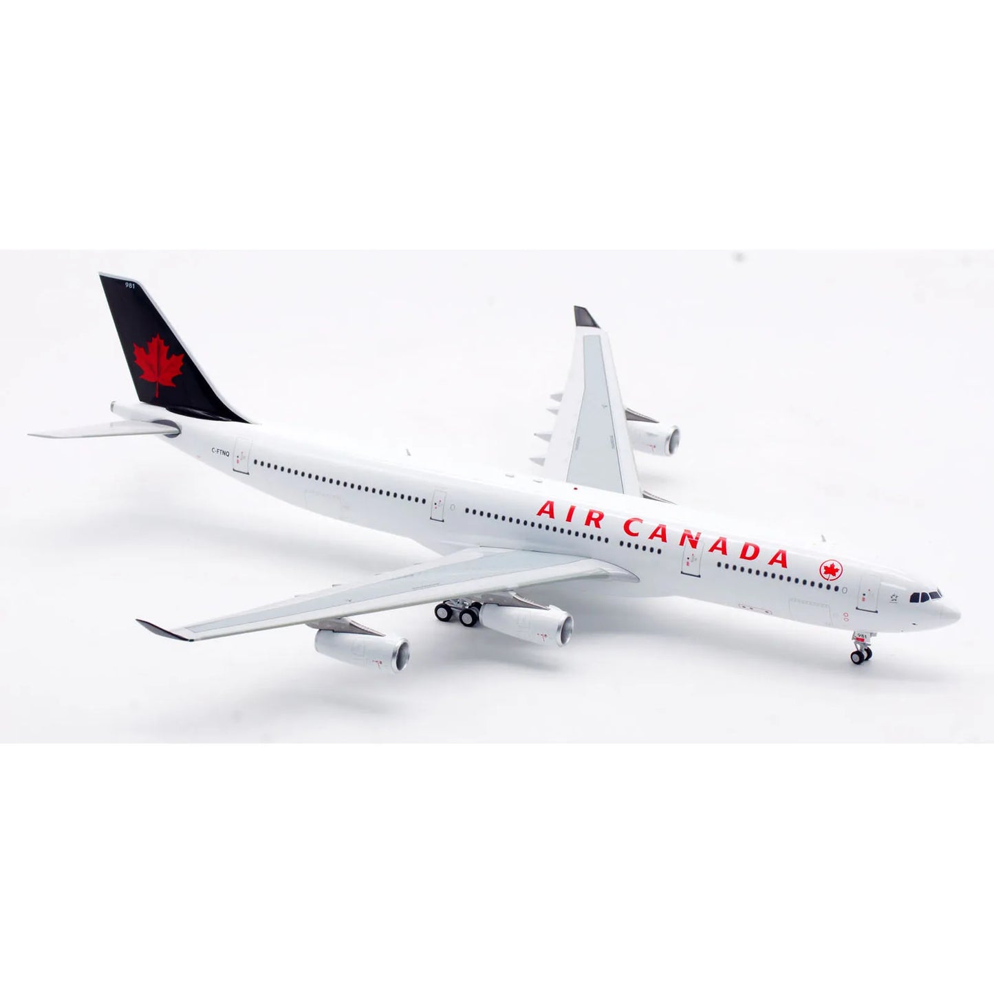 B-343-AC-TNQ Alloy Collectible Plane Gift B-Models 1:200 AIR CANADA Airbus A340-300 Diecast Aircraft Jet Model C-FTNQ