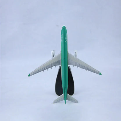 13cm Ireland Airlines Air-bus 330 Aer Lingus Airplane Alloy Air-craft Model Diecast Plastic Alloy plane For Children