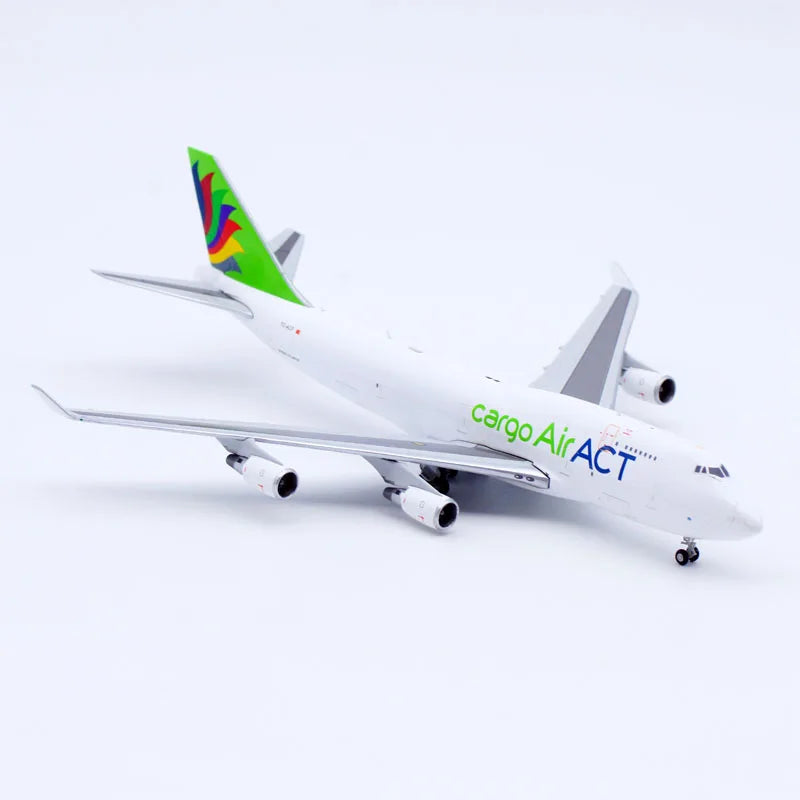 LH4250 Alloy Collectible Plane Gift JC Wings 1:400 ACT Airlines Boeing B747-400(BDSF) Diecast Aircraft Model TC-ACF With Stand