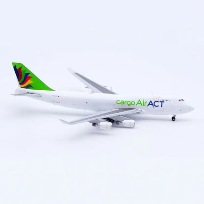 LH4250 Alloy Collectible Plane Gift JC Wings 1:400 ACT Airlines Boeing B747-400(BDSF) Diecast Aircraft Model TC-ACF With Stand