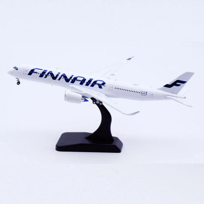 XX40174 Alloy Collectible Plane Gift JC Wings 1:400 Finnair Airbus A350-900XWB Diecast Aircraft Jet Model OH-LWS With Stand