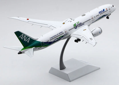 SA2026A Alloy Collectible Plane Gift JC Wings 1:200 All Nippon Airways ANA Boeing B787-9 Diecast Aircraft Model JA871A Flap Down