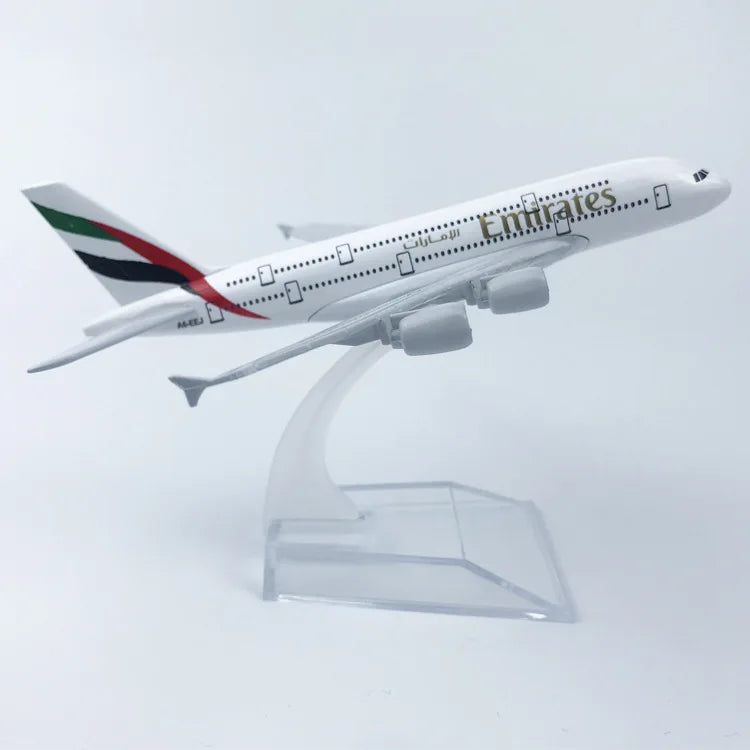 16CM Airplane Model Airbus Series Solid Alloy Simulation Aircraft Model Toy