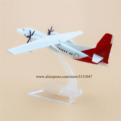 16cm Air White Colombia Avianca Fokker F-50 FOK F50 Airlines Plane Model Alloy Metal Diecast Model Airplane Aircraft Airways